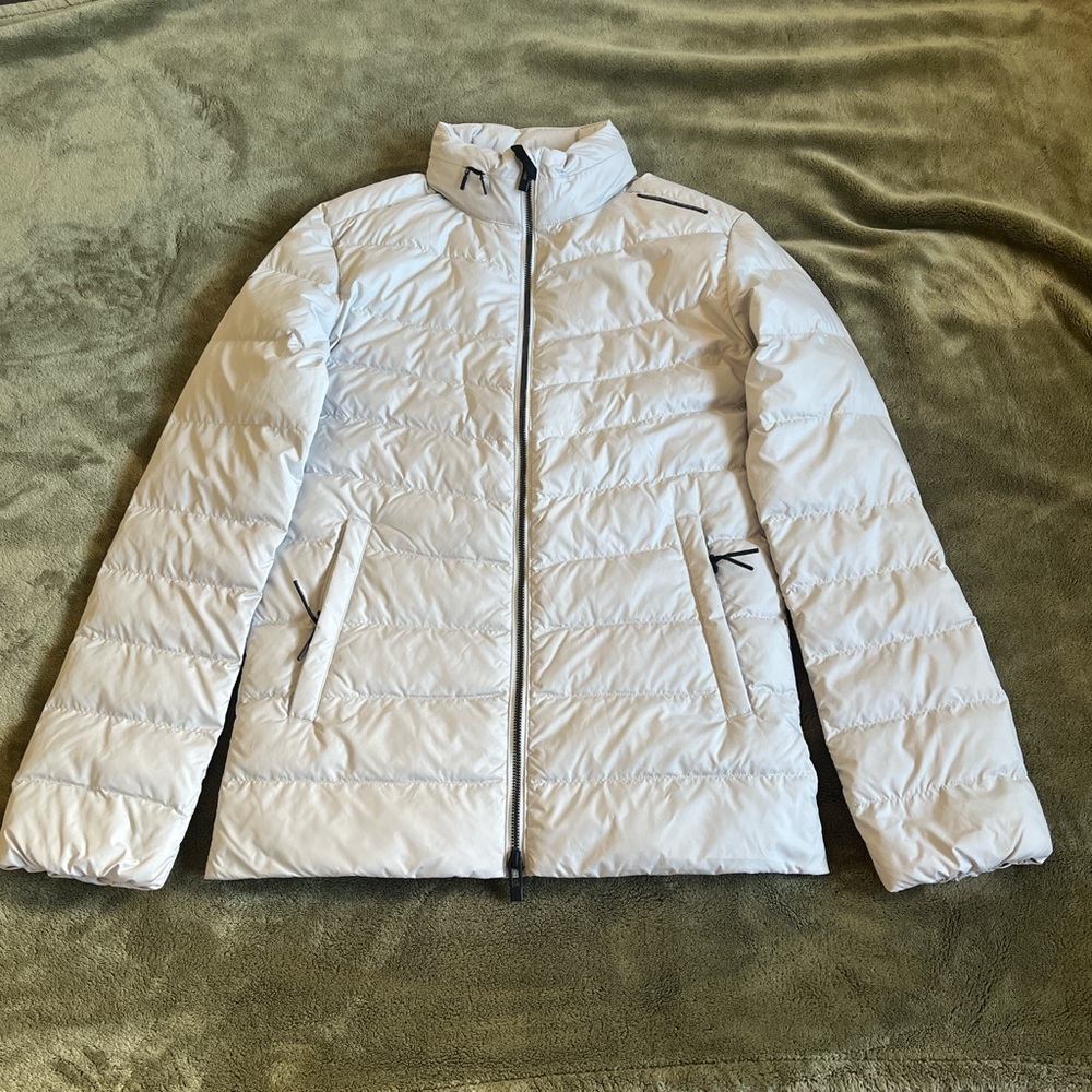Puma Porsche Design Light Grey Puffer Jacket
